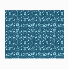 Seamless Floral Background  Small Glasses Cloth by TastefulDesigns