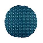 Seamless Floral Background  Standard 15  Premium Flano Round Cushions Front