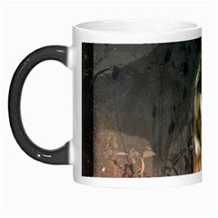 Awesome Wolf In The Night Morph Mugs by FantasyWorld7