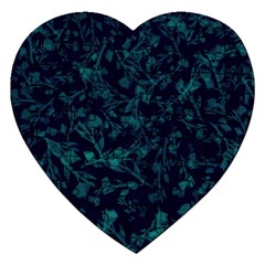 Leaf Pattern Jigsaw Puzzle (heart) by berwies