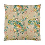 Hand drawn batik floral pattern Standard Cushion Case (Two Sides) Front