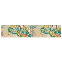 Hand drawn batik floral pattern Flano Scarf (Small)