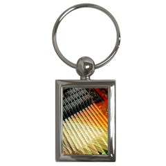 Technology Circuit Key Chains (Rectangle) 