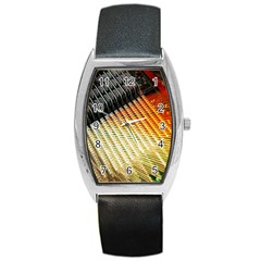 Technology Circuit Barrel Style Metal Watch