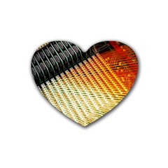 Technology Circuit Heart Coaster (4 pack) 