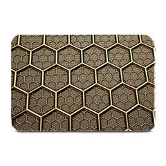 Texture Hexagon Pattern Plate Mats