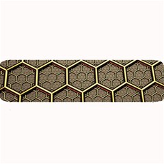 Texture Hexagon Pattern Large Bar Mats