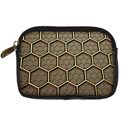 Texture Hexagon Pattern Digital Camera Cases