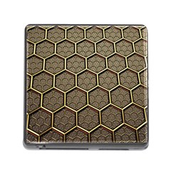 Texture Hexagon Pattern Memory Card Reader (Square)