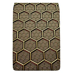 Texture Hexagon Pattern Flap Covers (L) 