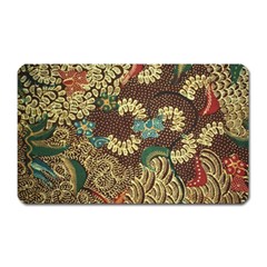 Traditional Batik Art Pattern Magnet (Rectangular)