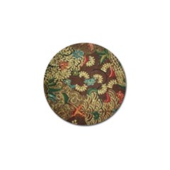 Traditional Batik Art Pattern Golf Ball Marker (4 pack)