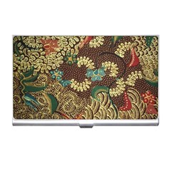 Traditional Batik Art Pattern Business Card Holders