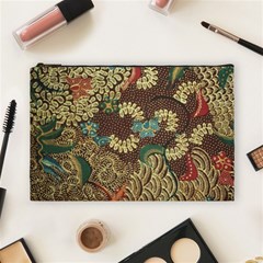 Traditional Batik Art Pattern Cosmetic Bag (Large) 