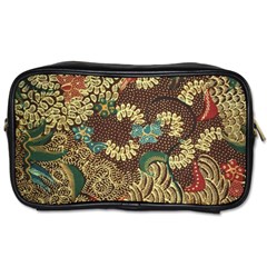 Traditional Batik Art Pattern Toiletries Bags