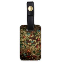 Traditional Batik Art Pattern Luggage Tags (One Side) 