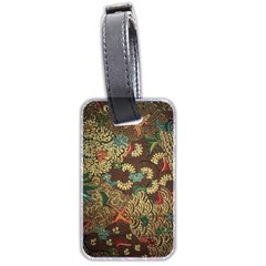 Traditional Batik Art Pattern Luggage Tags (Two Sides)