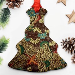 Traditional Batik Art Pattern Ornament (Christmas Tree) 