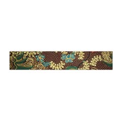 Traditional Batik Art Pattern Flano Scarf (Mini)