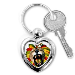 Reggae Lion Key Chains (Heart) 