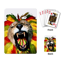 Reggae Lion Playing Card