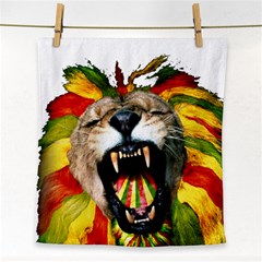 Reggae Lion Face Towel