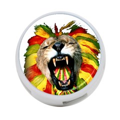 Reggae Lion 4-Port USB Hub (One Side)