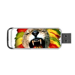 Reggae Lion Portable USB Flash (One Side)