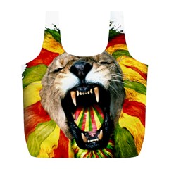 Reggae Lion Full Print Recycle Bags (L) 