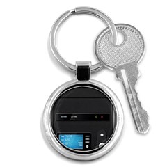 Standard Computer Case Front Key Chains (Round) 