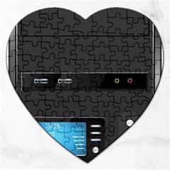 Standard Computer Case Front Jigsaw Puzzle (Heart)