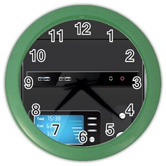 Standard Computer Case Front Color Wall Clocks