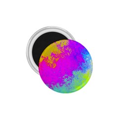 Grunge Radial Gradients Red Yellow Pink Cyan Green 1 75  Magnets by EDDArt