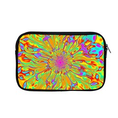 Magic Ripples Flower Power Mandala Neon Colored Apple Macbook Pro 13  Zipper Case by EDDArt