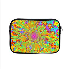 Magic Ripples Flower Power Mandala Neon Colored Apple Macbook Pro 15  Zipper Case by EDDArt