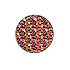 Colorful Yummy Donuts Pattern Hat Clip Ball Marker (4 Pack) by EDDArt