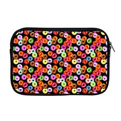 Colorful Yummy Donuts Pattern Apple Macbook Pro 17  Zipper Case by EDDArt