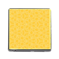 Floral pattern Memory Card Reader (Square)