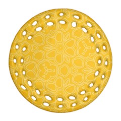 Floral pattern Ornament (Round Filigree)