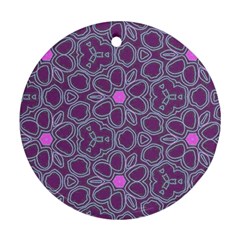 Floral Pattern Ornament (round) by Valentinaart