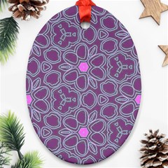 Floral Pattern Ornament (oval) by Valentinaart