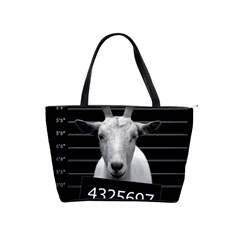 Criminal Goat  Shoulder Handbags by Valentinaart