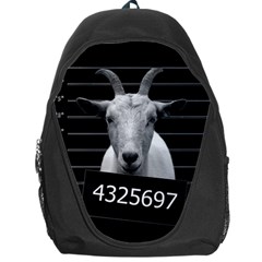 Criminal Goat  Backpack Bag by Valentinaart