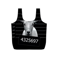 Criminal Goat  Full Print Recycle Bags (s)  by Valentinaart