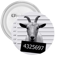 Criminal Goat  3  Buttons by Valentinaart