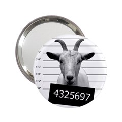 Criminal Goat  2 25  Handbag Mirrors by Valentinaart