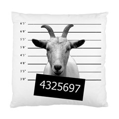 Criminal Goat  Standard Cushion Case (two Sides) by Valentinaart