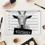 Criminal goat  Cosmetic Bag (Large)  Front