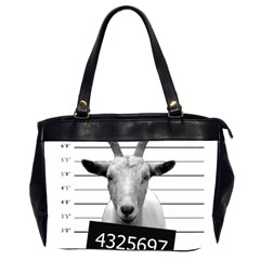 Criminal Goat  Office Handbags (2 Sides)  by Valentinaart