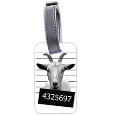 Criminal Goat  Luggage Tags (two Sides) by Valentinaart